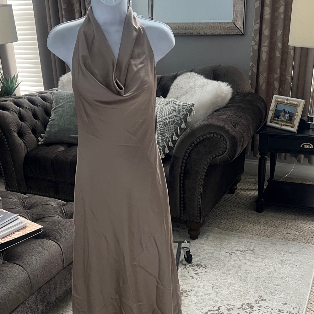 Aritzia Wilfred sateen dress
